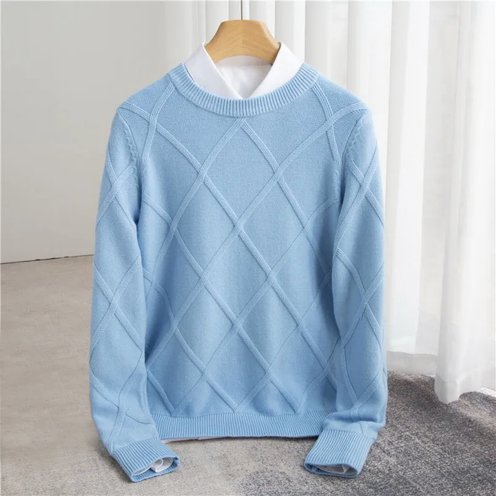Rossi Roma | Argyle Cashmere Sweater