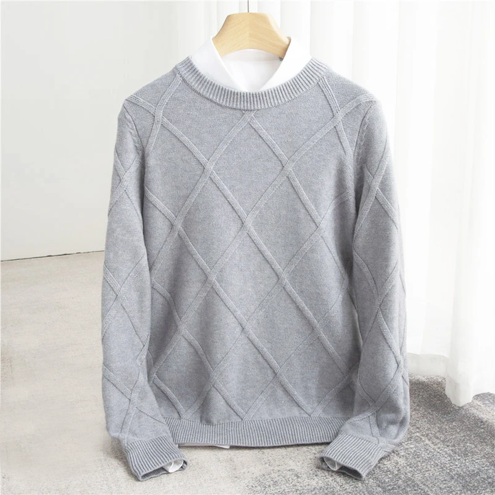 Rossi Roma | Argyle Cashmere Sweater
