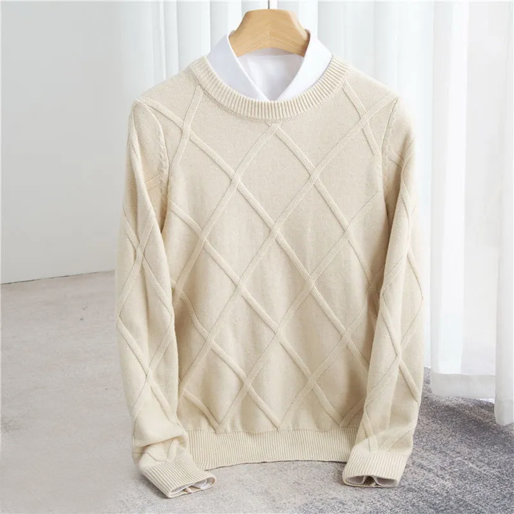 Rossi Roma | Argyle Cashmere Sweater