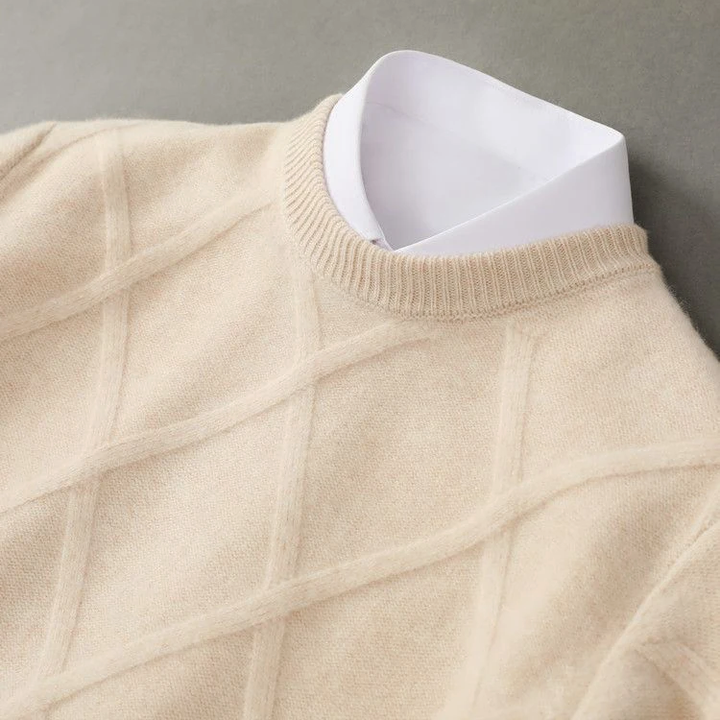 Rossi Roma | Argyle Cashmere Sweater