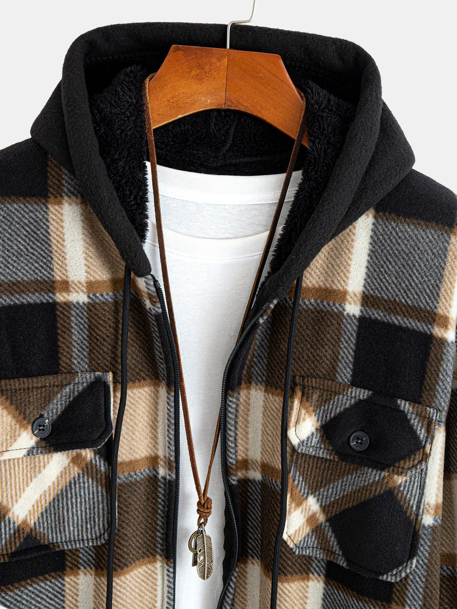 Madison | Fleece Lined Hoodie Shirt