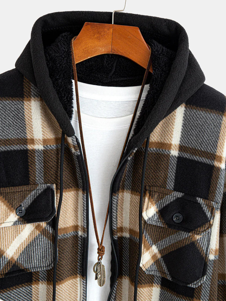 Madison | Fleece Lined Hoodie Shirt