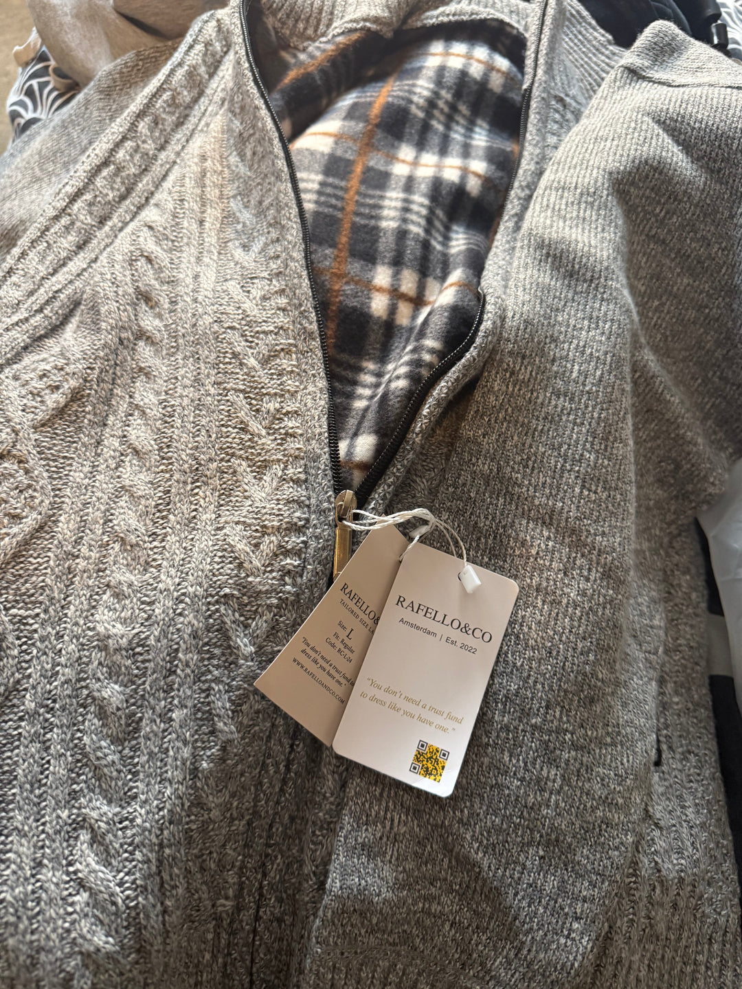 Madison | Amsterdam Winter Zip Knit