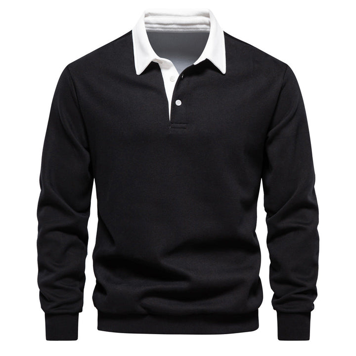 Giorgio | Premium Long Sleeve Polo Shirt