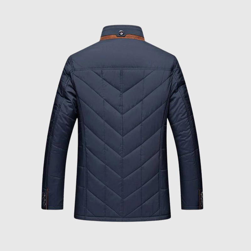 Men's Insulated Winter Jacket – Warm, Stylish & Comfortable Coat with Fur Collar for Winter