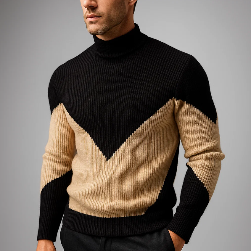 Men's Roll Neck Jumper – Stylish & Warm Jumper with Modern Fit