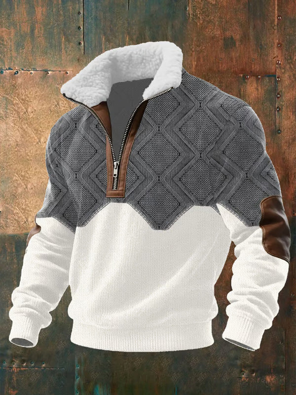 SILVORO | HIGH NECK FLEECE JUMPER