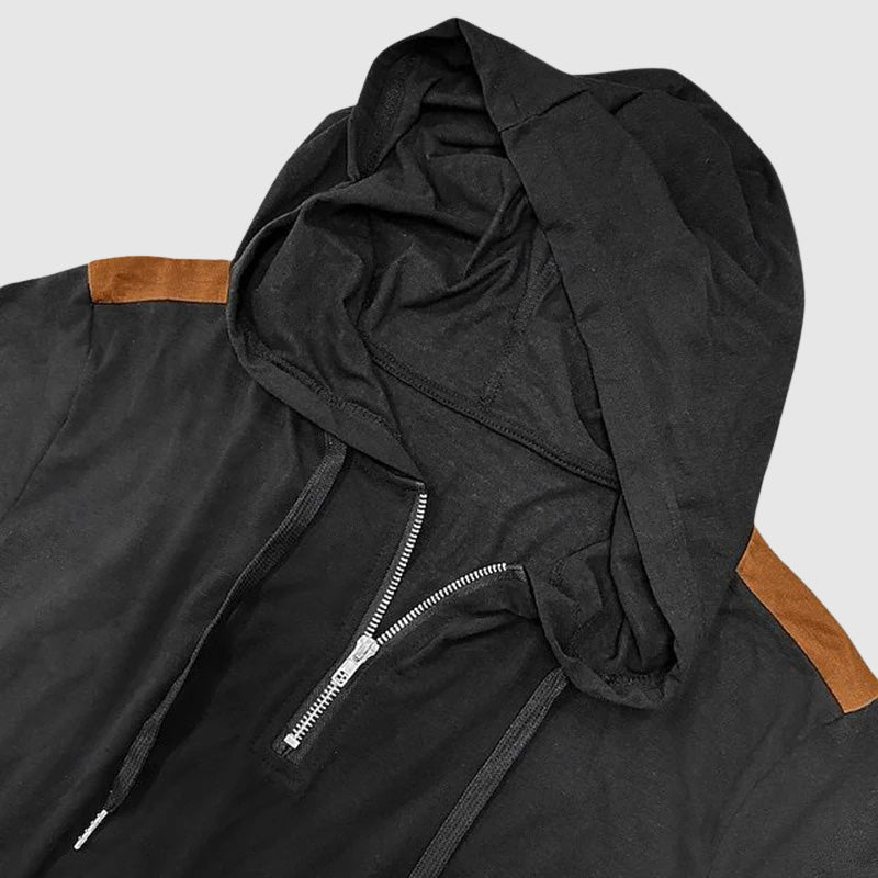 Outdoor Streetwear Men's Hoodie with Zip – Casual & Comfortable Zip-Up