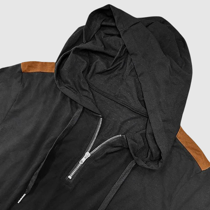 Outdoor Streetwear Men's Hoodie with Zip – Casual & Comfortable Zip-Up