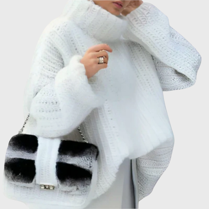 Paulina - Women's Long Sleeve Hooded Pullover