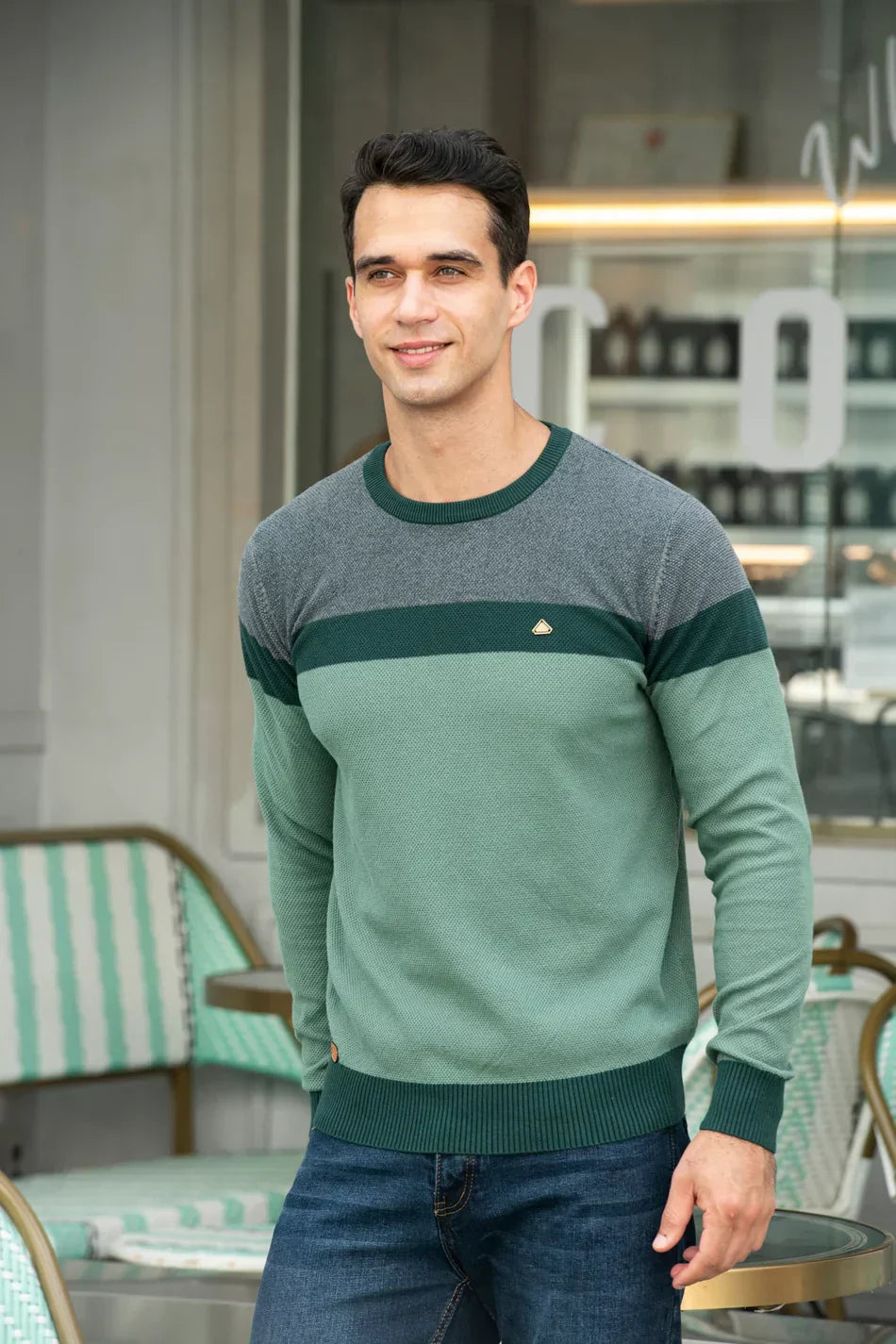 Men's Round Neck Jumper