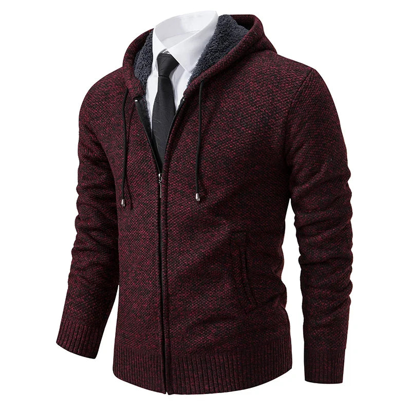 Cozy Fleece Zip-Up Cardigan