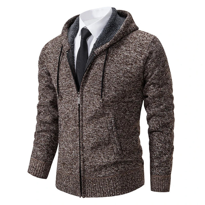 Cozy Fleece Zip-Up Cardigan
