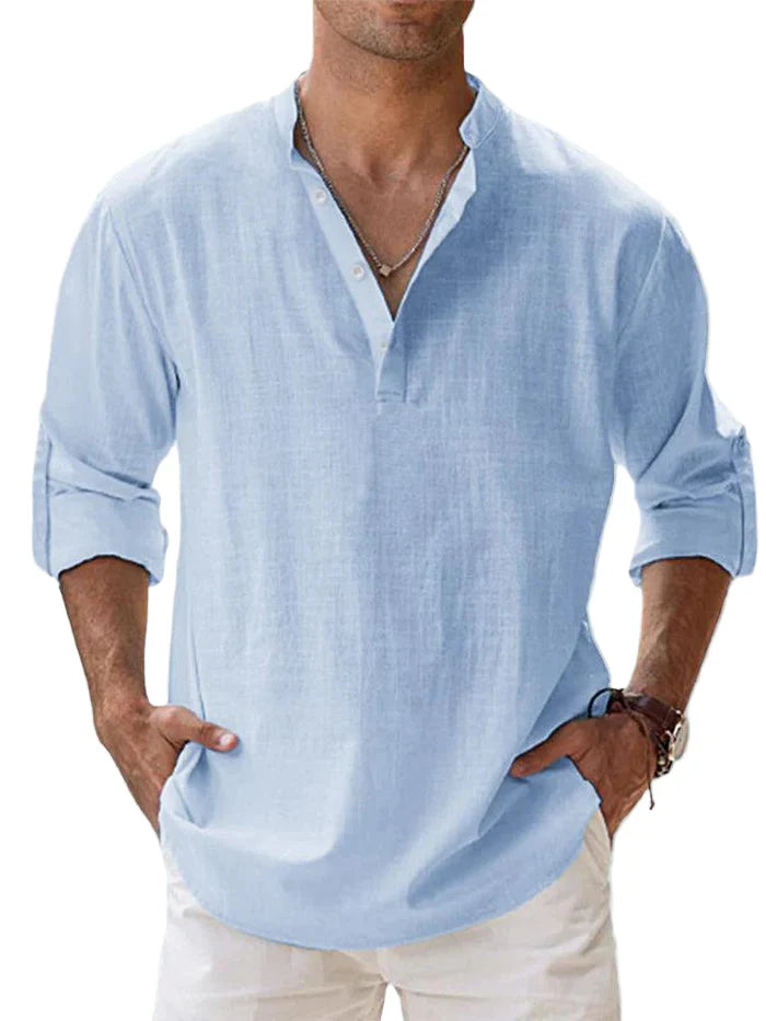 Madison | Casual Collarless Shirt for Men