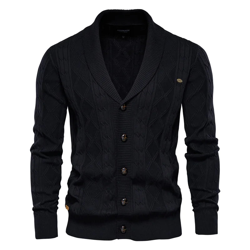 Men's Button Cardigan