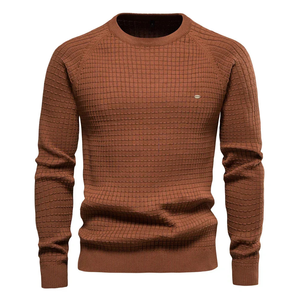 Men's Diamond Pattern Sweater