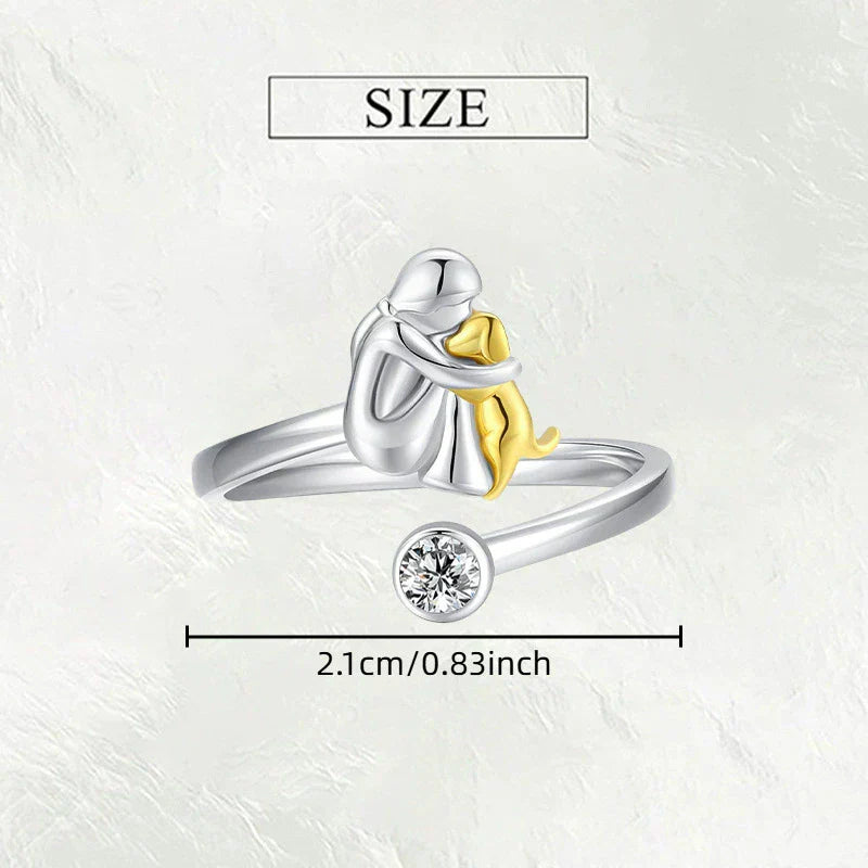 Rose™ - Dog Icon Ring