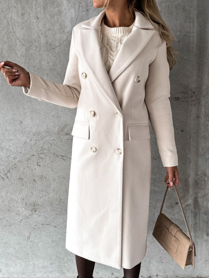 Mia | Elegant Longline Coat