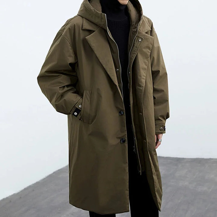 Kensington Overcoat – Lightweight, Water- and Windproof Protection with Streamlined Fit