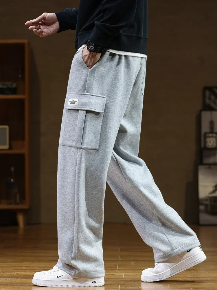 MADISON | CARGO TROUSERS IN FLEECE