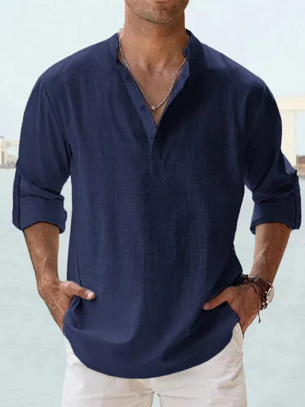 Madison | Casual Collarless Shirt for Men