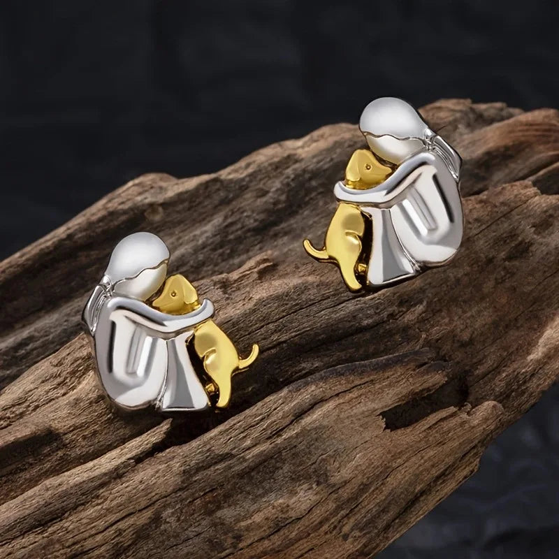 Lisa™ - Dog Icon Earrings