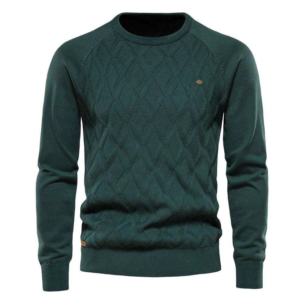 Theodor | Men's Diamond Pattern Jumper