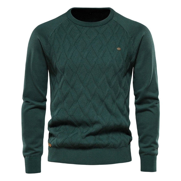Theodor | Men's Diamond Pattern Jumper