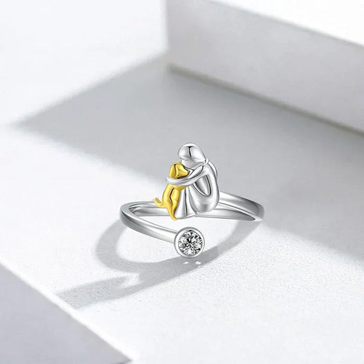 Rose™ - Dog Icon Ring