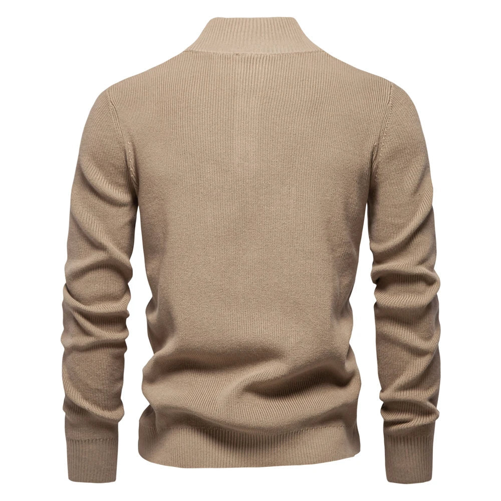 Men's Button Design Sweater