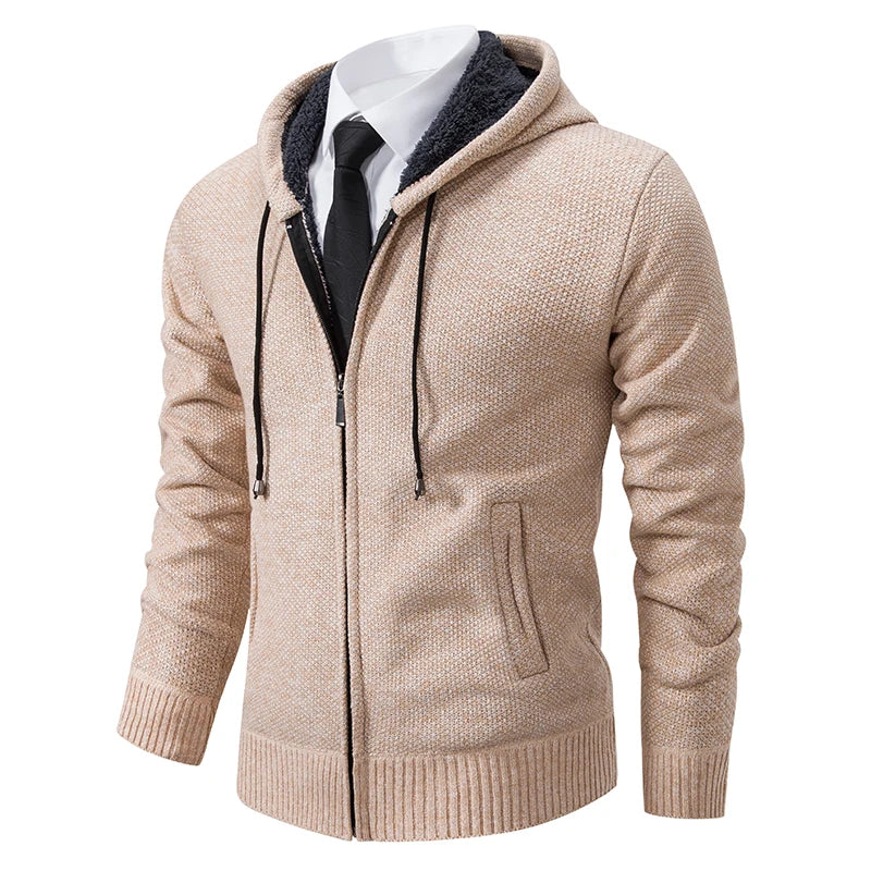 Cozy Fleece Zip-Up Cardigan