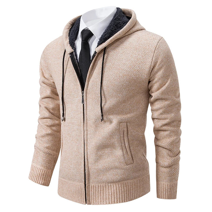 Cozy Fleece Zip-Up Cardigan