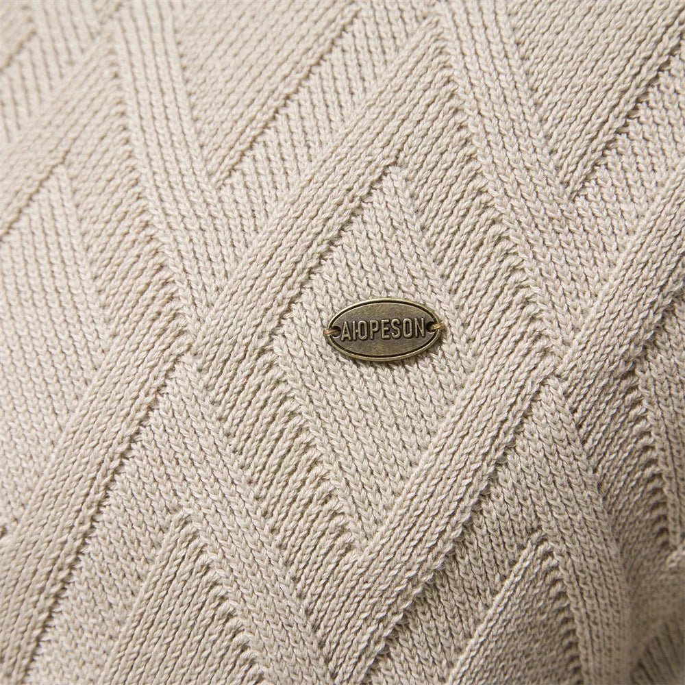 Theodor | Men's Diamond Pattern Jumper