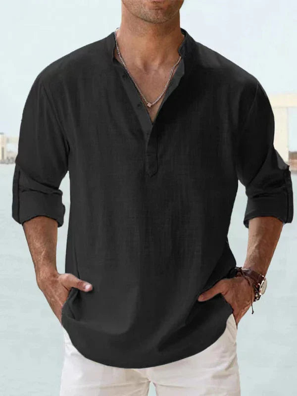 Madison | Casual Collarless Shirt for Men