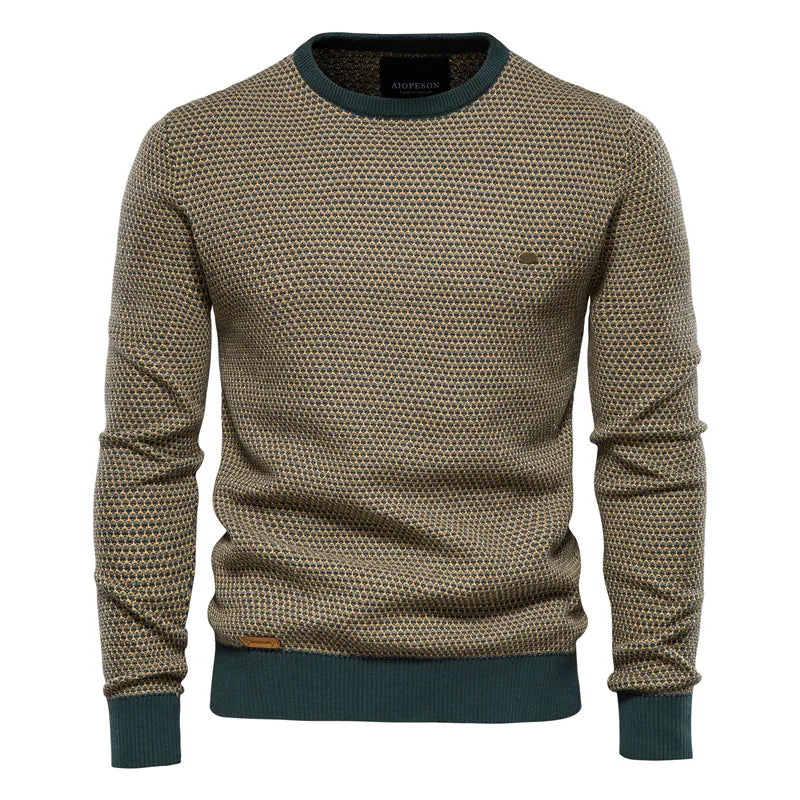 Maurizio | Men's Checked Sweater