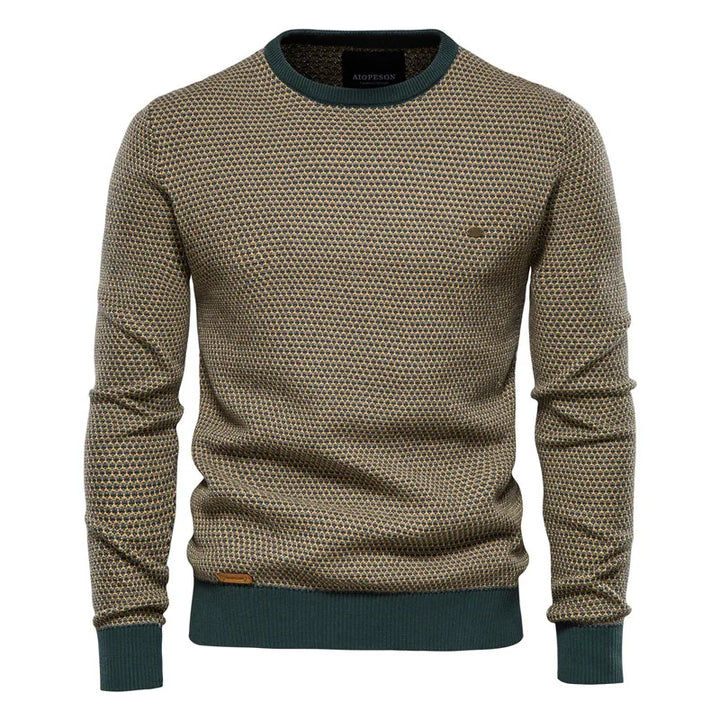 Maurizio | Men's Checked Sweater