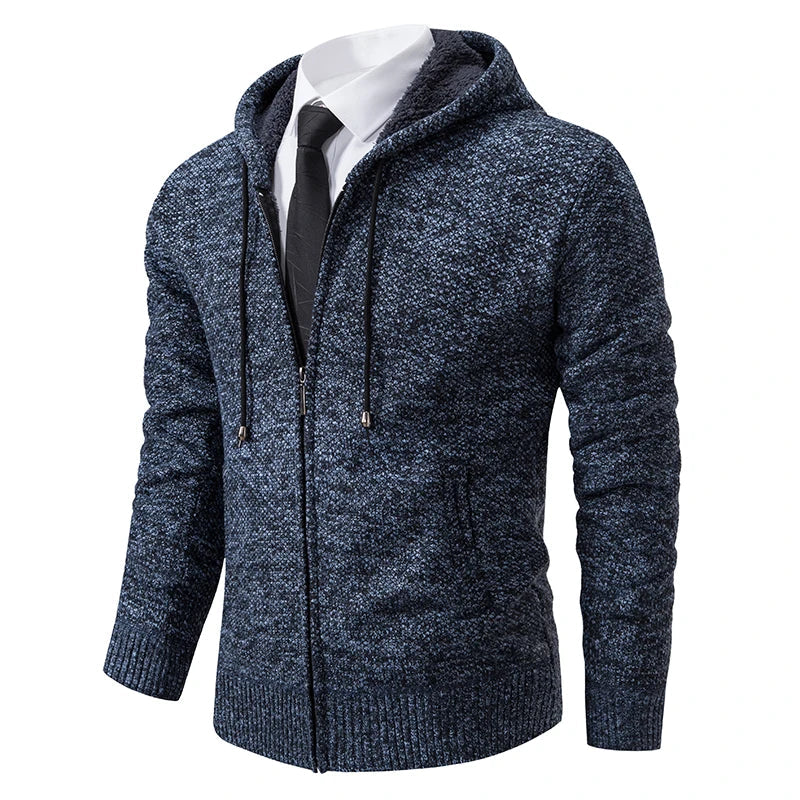 Cozy Fleece Zip-Up Cardigan