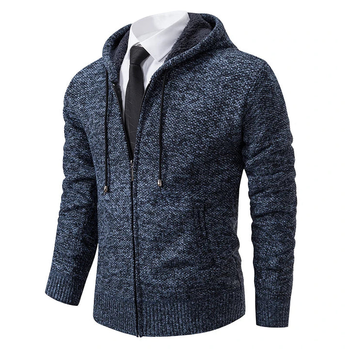 Cozy Fleece Zip-Up Cardigan