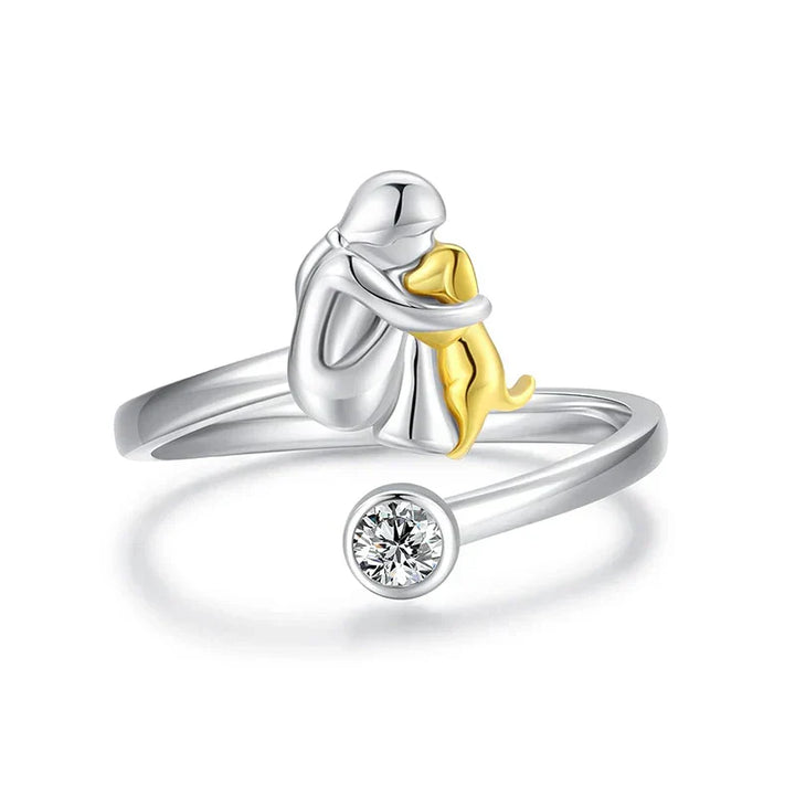Rose™ - Dog Icon Ring