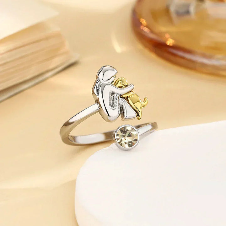 Rose™ - Dog Icon Ring