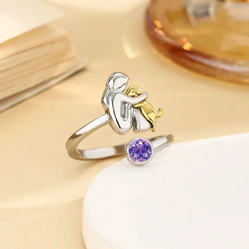 Rose™ - Dog Icon Ring