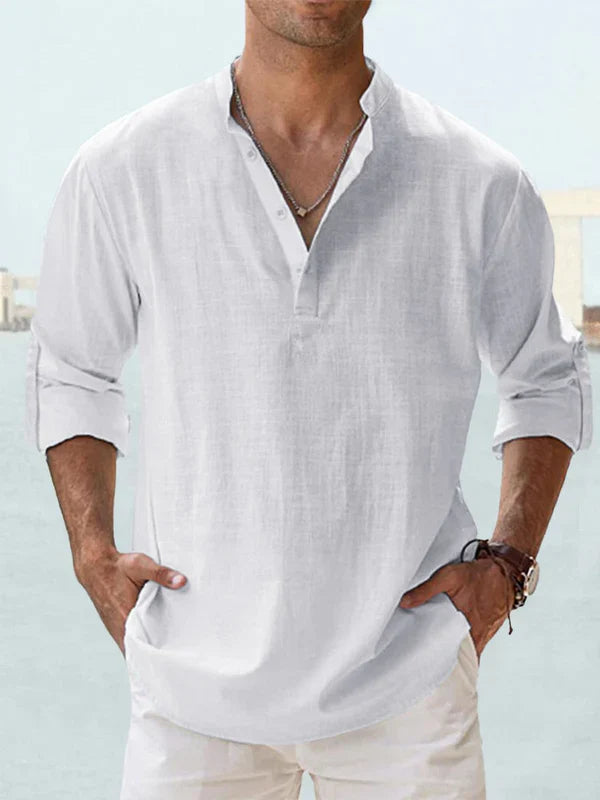 Madison | Casual Collarless Shirt for Men