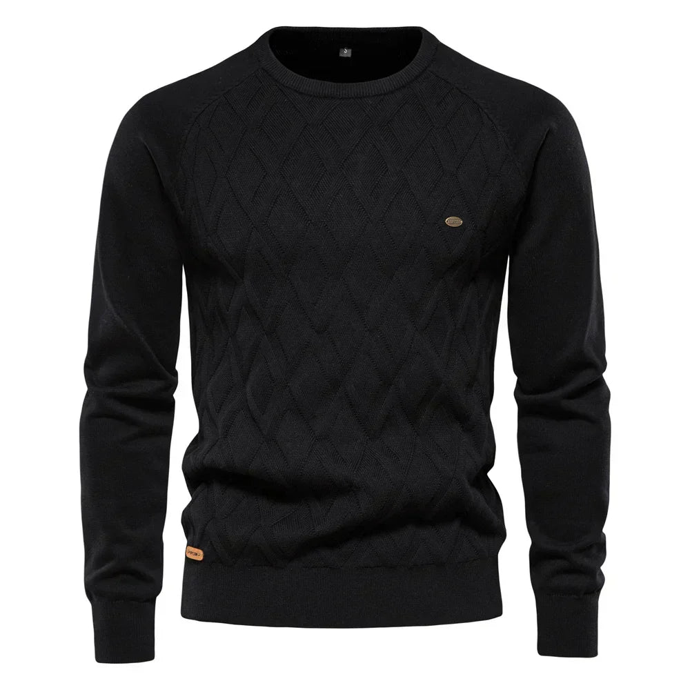 Theodor | Men's Diamond Pattern Jumper