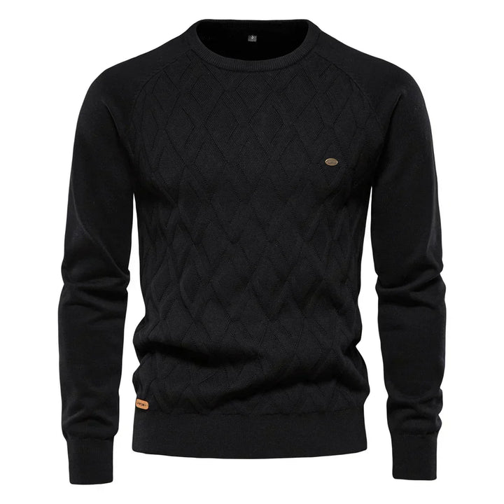 Theodor | Men's Diamond Pattern Jumper