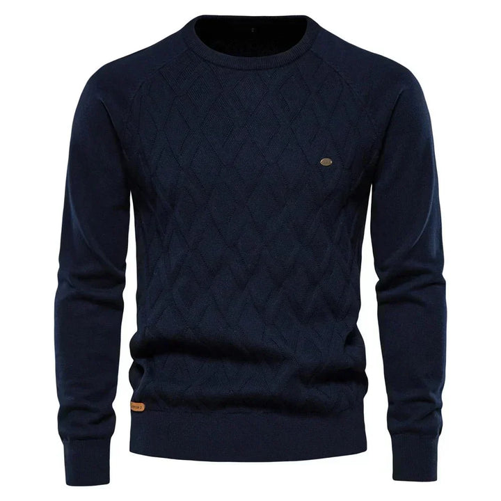 Theodor | Men's Diamond Pattern Jumper