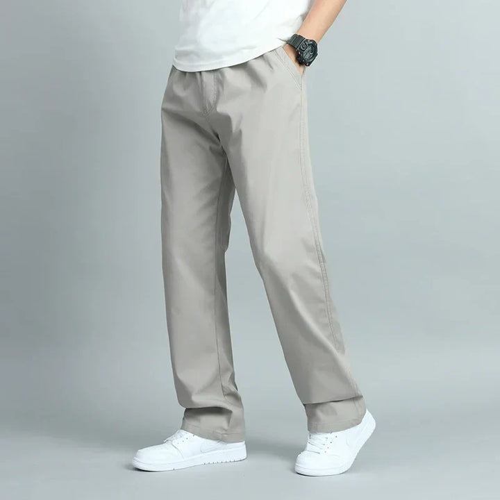 MADISON | MEN'S WIDE LEG COTTON TROUSERS
