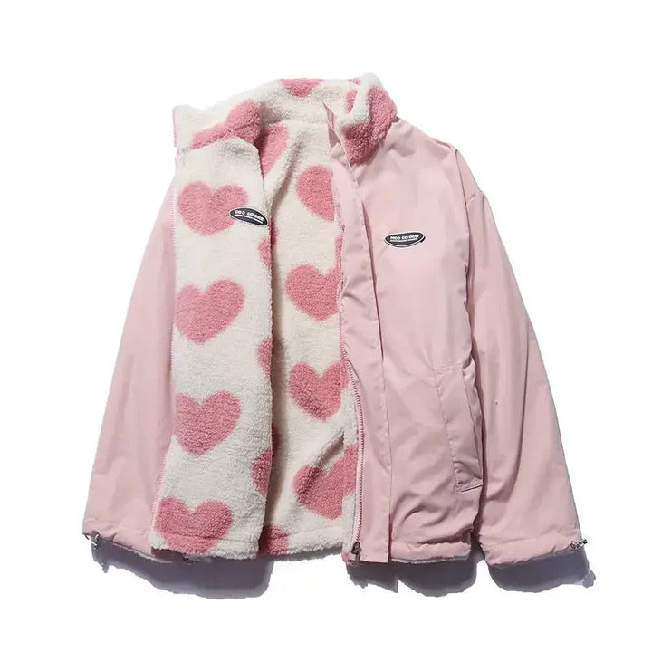 Ava | Reversible Heart Jacket