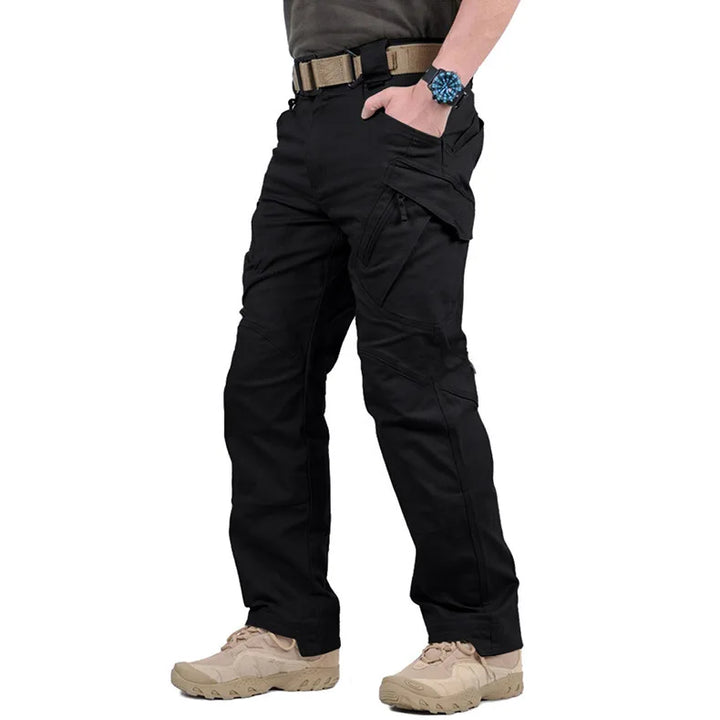 Tactical Cargo Trousers for Men – Outdoor Hiking and Running Trousers with Multiple Pockets