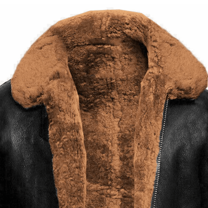 Classic Leather Jacket – Timeless Men's & Women's Jacket Made from High-Quality Real Leather