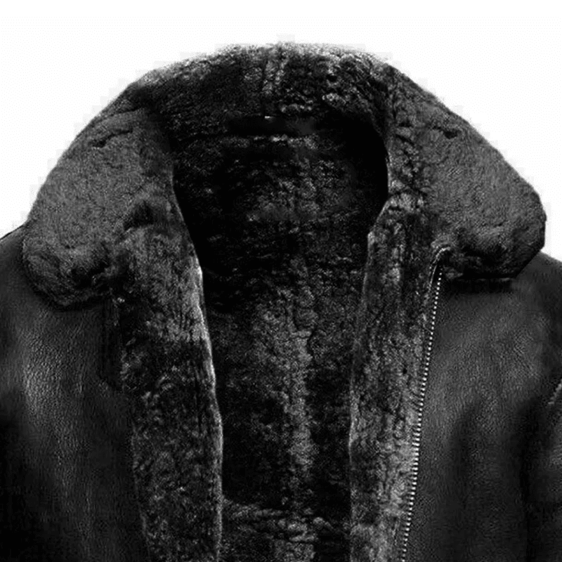 Classic Leather Jacket – Timeless Men's & Women's Jacket Made from High-Quality Real Leather